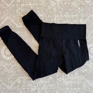 Gymshark Energy+ Seamless Leggings Black High Waisted Womens Medium